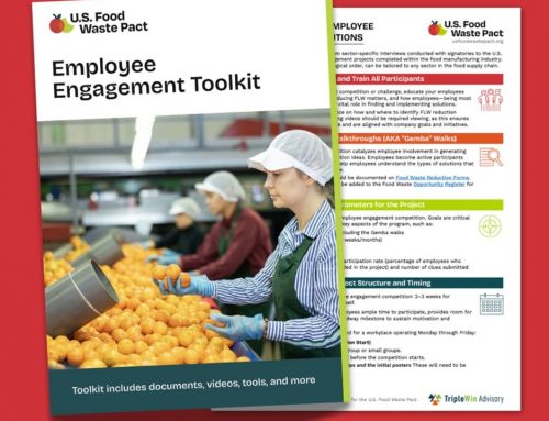 ¡Reduciendo el desperdicio de alimentos con la participación de los empleados!