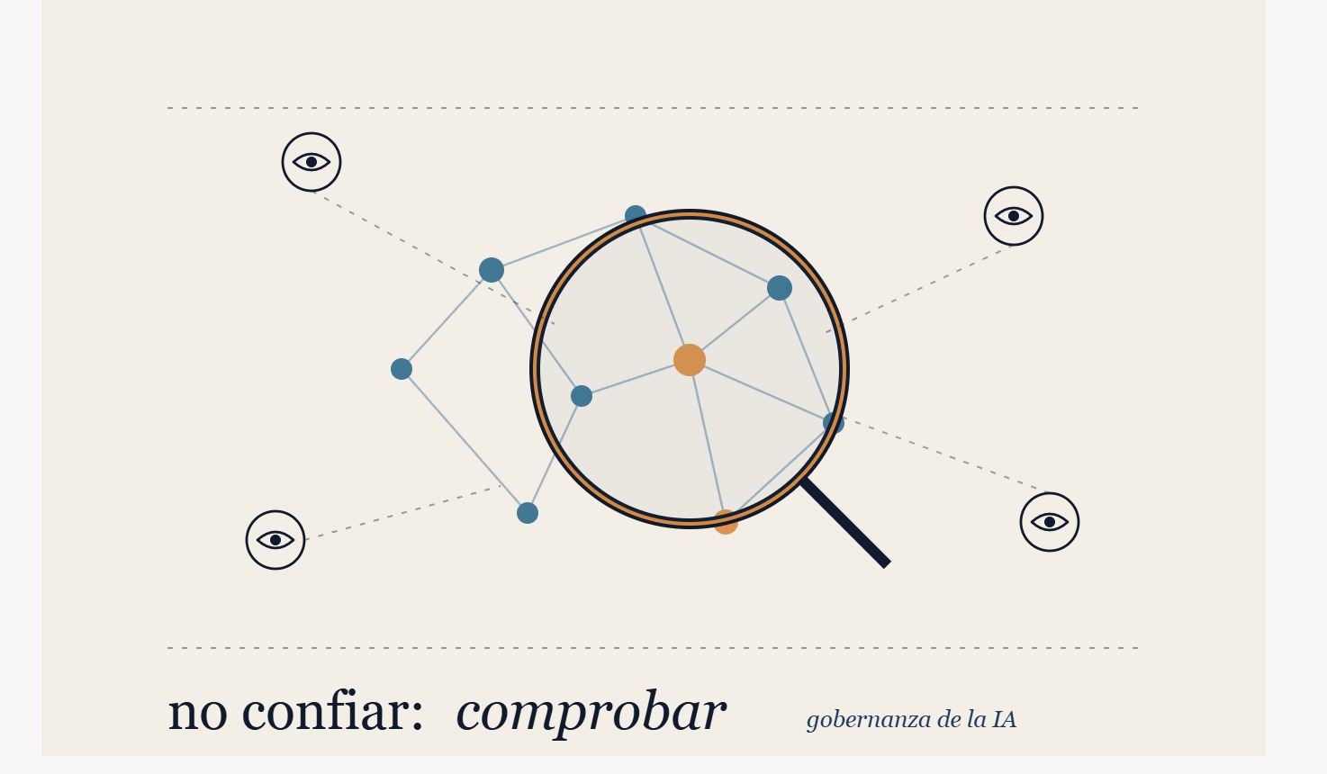 no confiar en la ia, comprobar